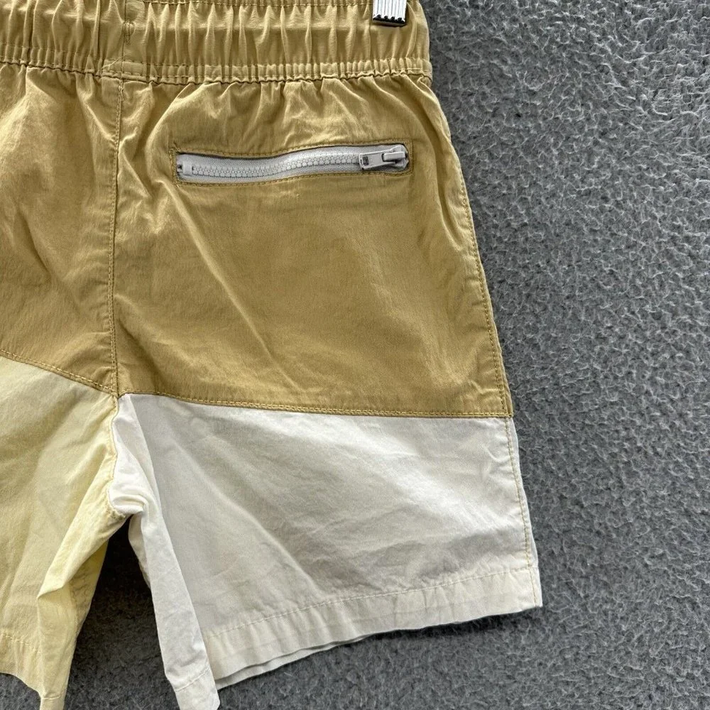 Wonder Nation Shorts Boys Size Small Beige Color Block Casual Shorts Boys Size S